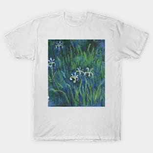 Iris by Claude Monet T-Shirt